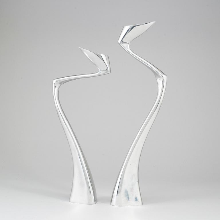 Candlesticks, design Matthew Hilton, "Swan".