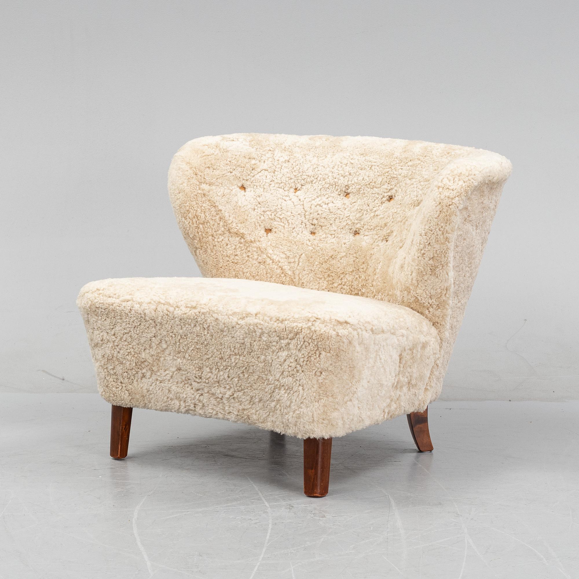 Gösta Johnsson, a Swedish Modern easy chair, mid 20th Century.