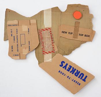 Robert Rauschenberg, Cardbird III ur: "Cardbird series".