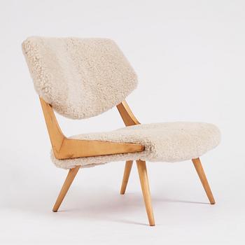 Svante Skogh, a "No. 915" armchair, AB Hjertquist & Co, Nässjö 1950s-60s.