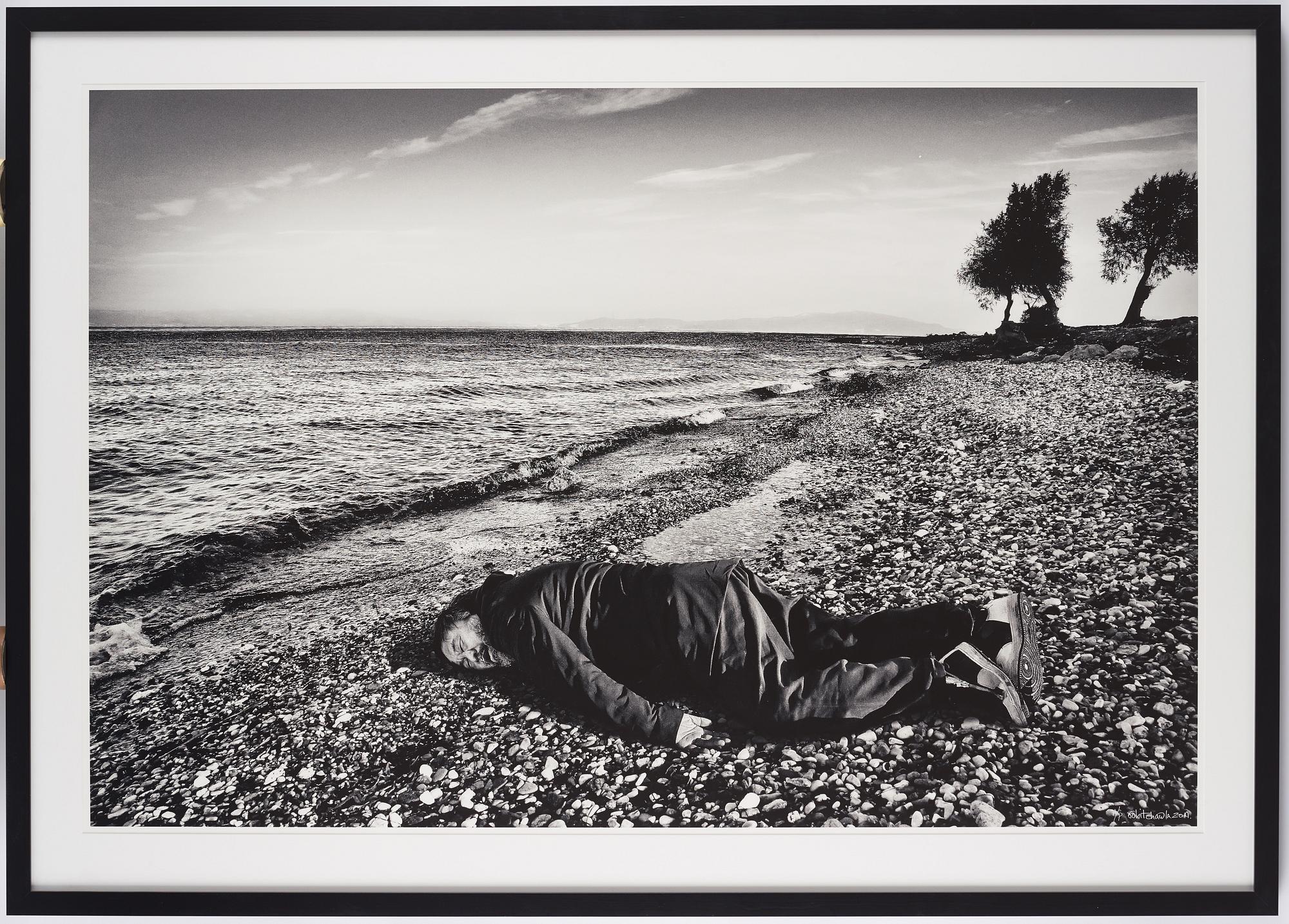 Rohit Chawla, Ai Weiwei recreates Aylan's drowning, 2016.
