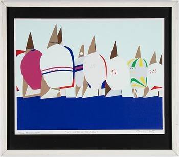 Franco Costa, silkscreen in colours, signed AP 16/30.
