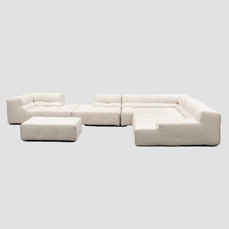 Patricia Urquiola, a five-piece 'Tufty Too' modular sofa, B6B Italia.