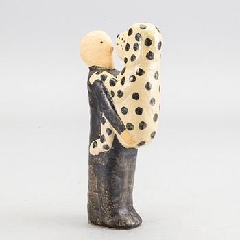 LISA LARSON, stoneware, figurin , Gustavsberg K-studio signed and numbered.