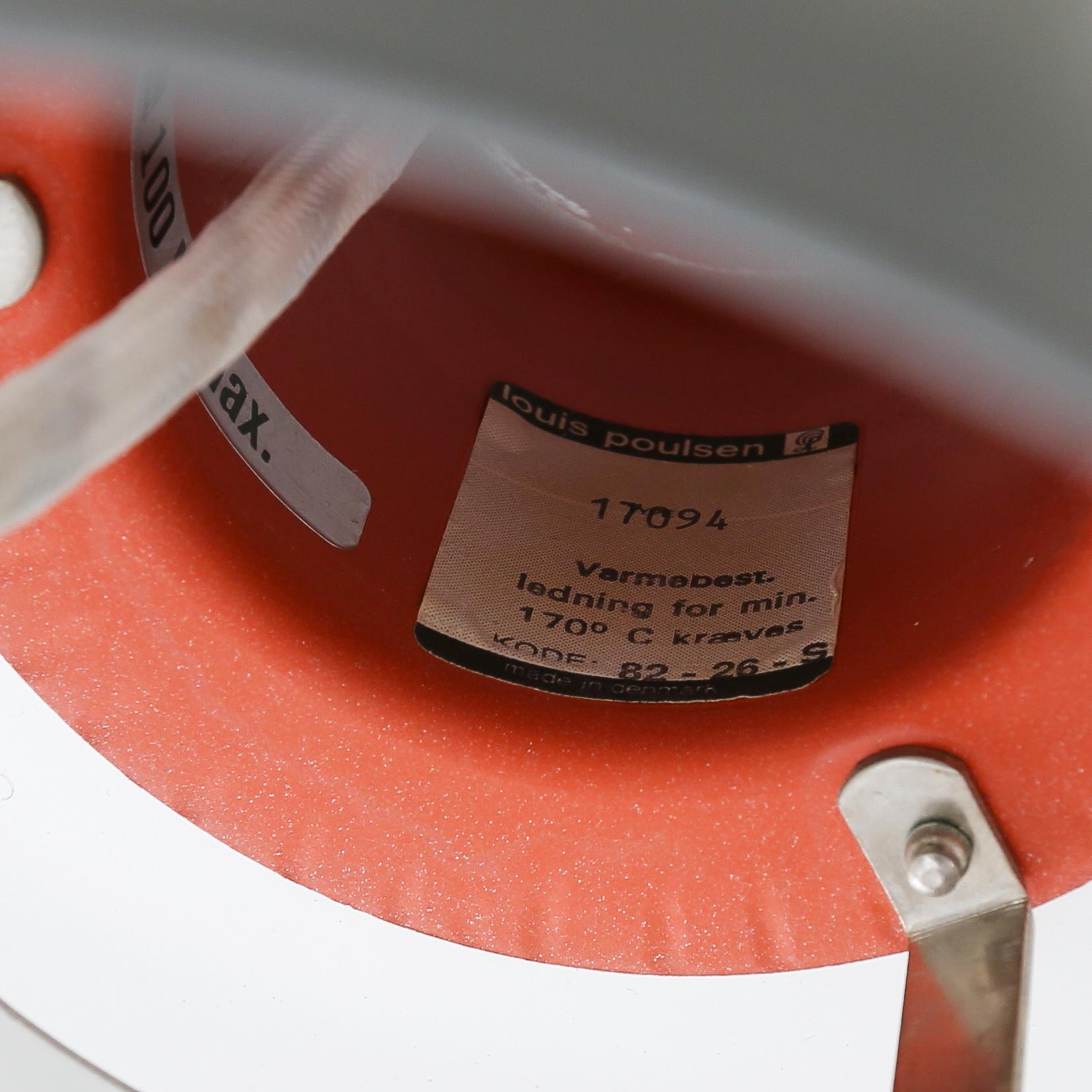 TAKLAMPA, PH-lampa, Paul Henningsen, Louis Poulsen, 1900-talets andra hälft.