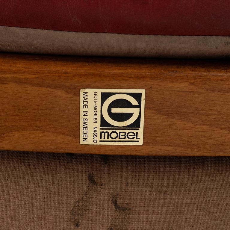 Armchair, "Dolphin", Göte Möbler, Gnosjö, second half of the 20th century.