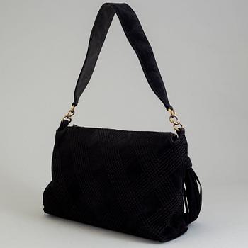CHANEL, "Wild Stitch Suede Shoulder Bag", 2002-03.