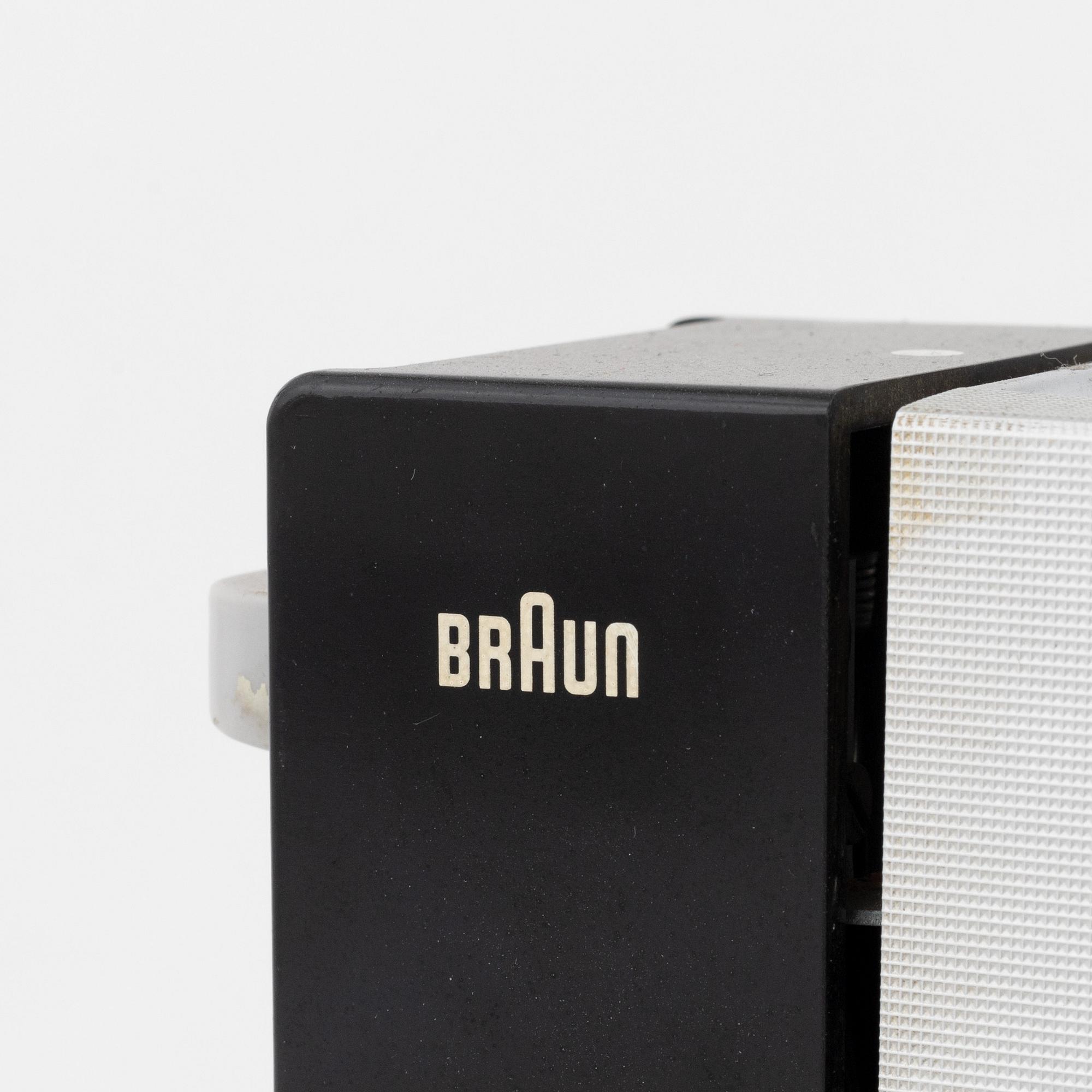 Reinhold Weiss & Hartwig Kahlcke, three  toasters, Braun.