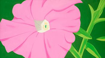 Alex Katz, "Pink Petunia #2".