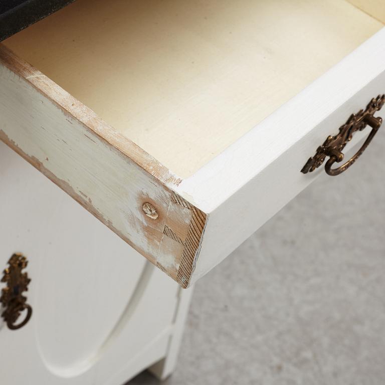 A pair of bedside tables, early 20th Century.