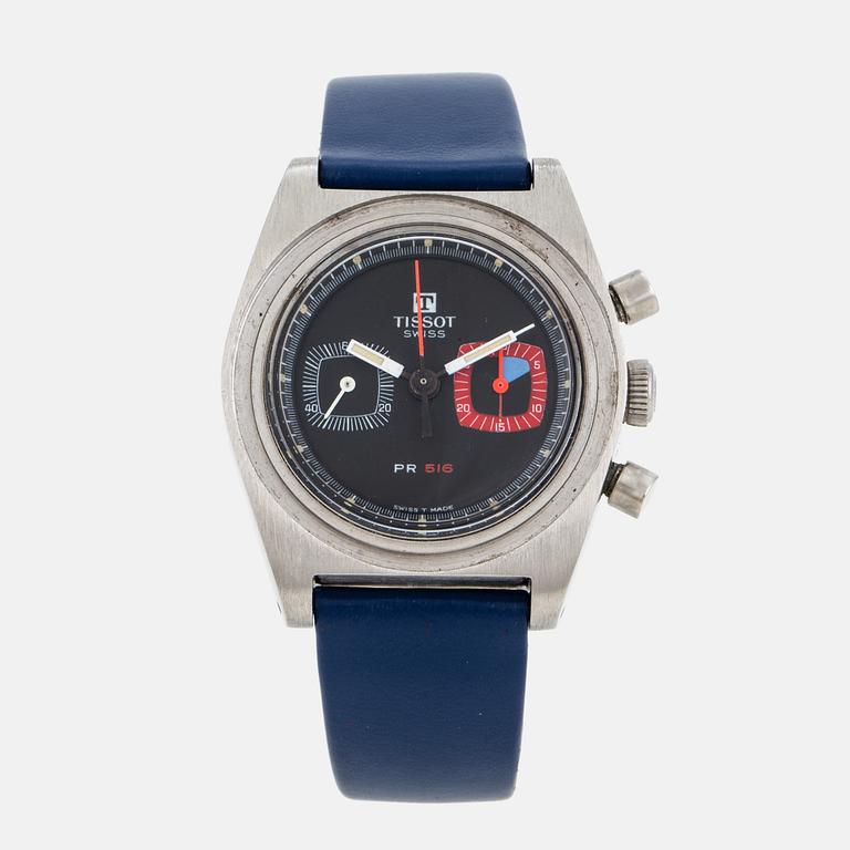 TISSOT, PR 516, chronograph, wristwatch, 36,5 mm.