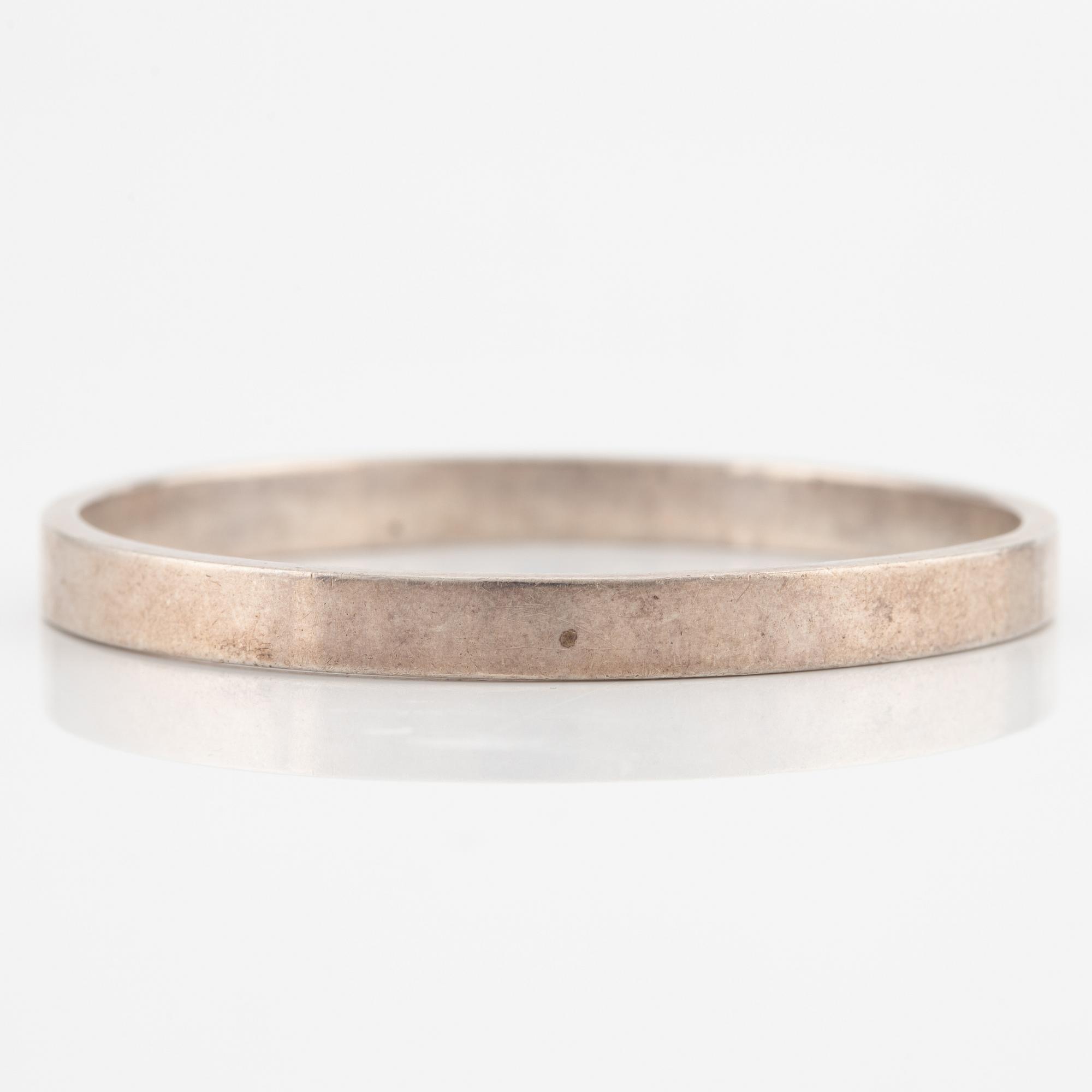 Wiwen Nilsson, bracelet sterling silver, Lund 1962.