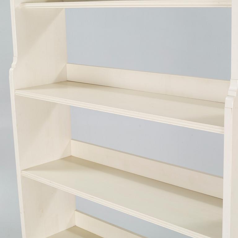 An "Ekolsund" shelf from the 18th cenutry collection, IKEA, 1990s.