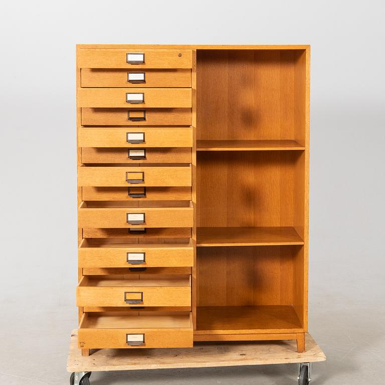 Archive cabinet, mid-20th century.