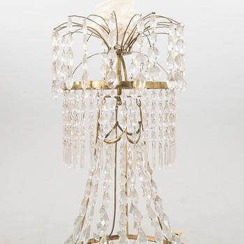 Chandelier, late Gustavian, early 19th century.