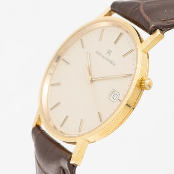 Sjöö Sandström, armbandsur, 33,5 mm.