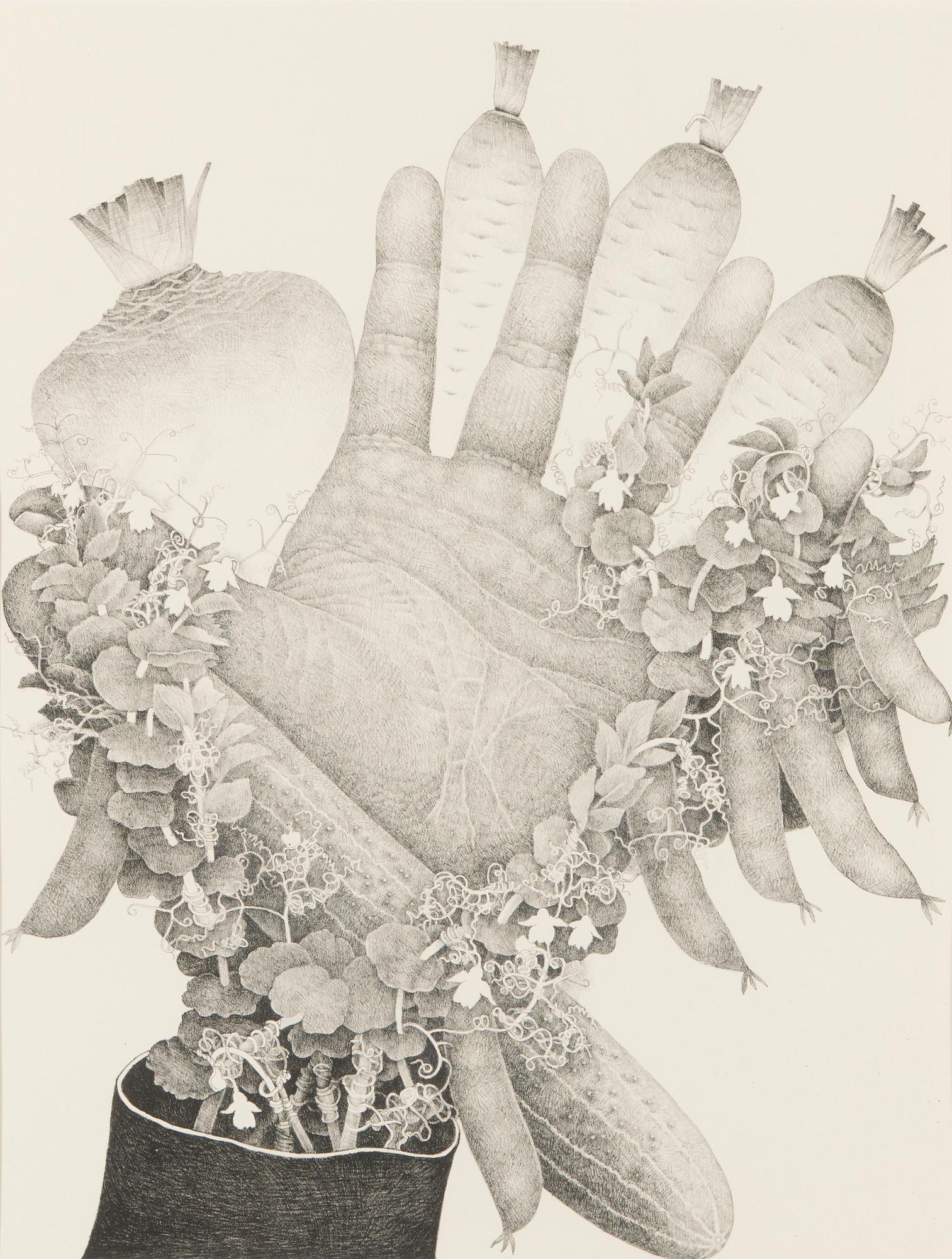 Herald Eelma, litografi, signerad och daterad -82, numrerad 35/60.