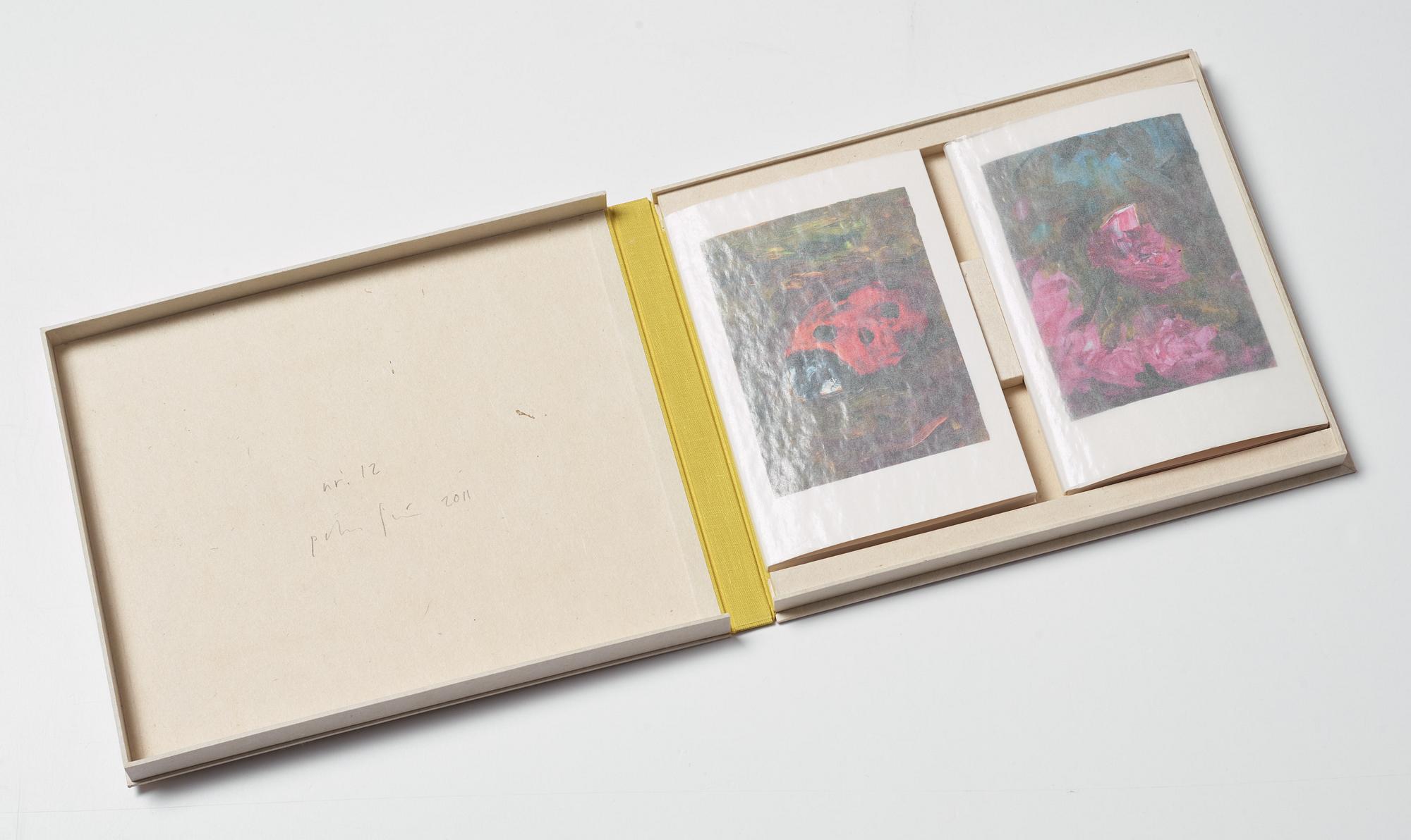 Peter Frie, 'En blomma till Tomas Tranströmer / Blumen für Tomas Tranströmer'.
