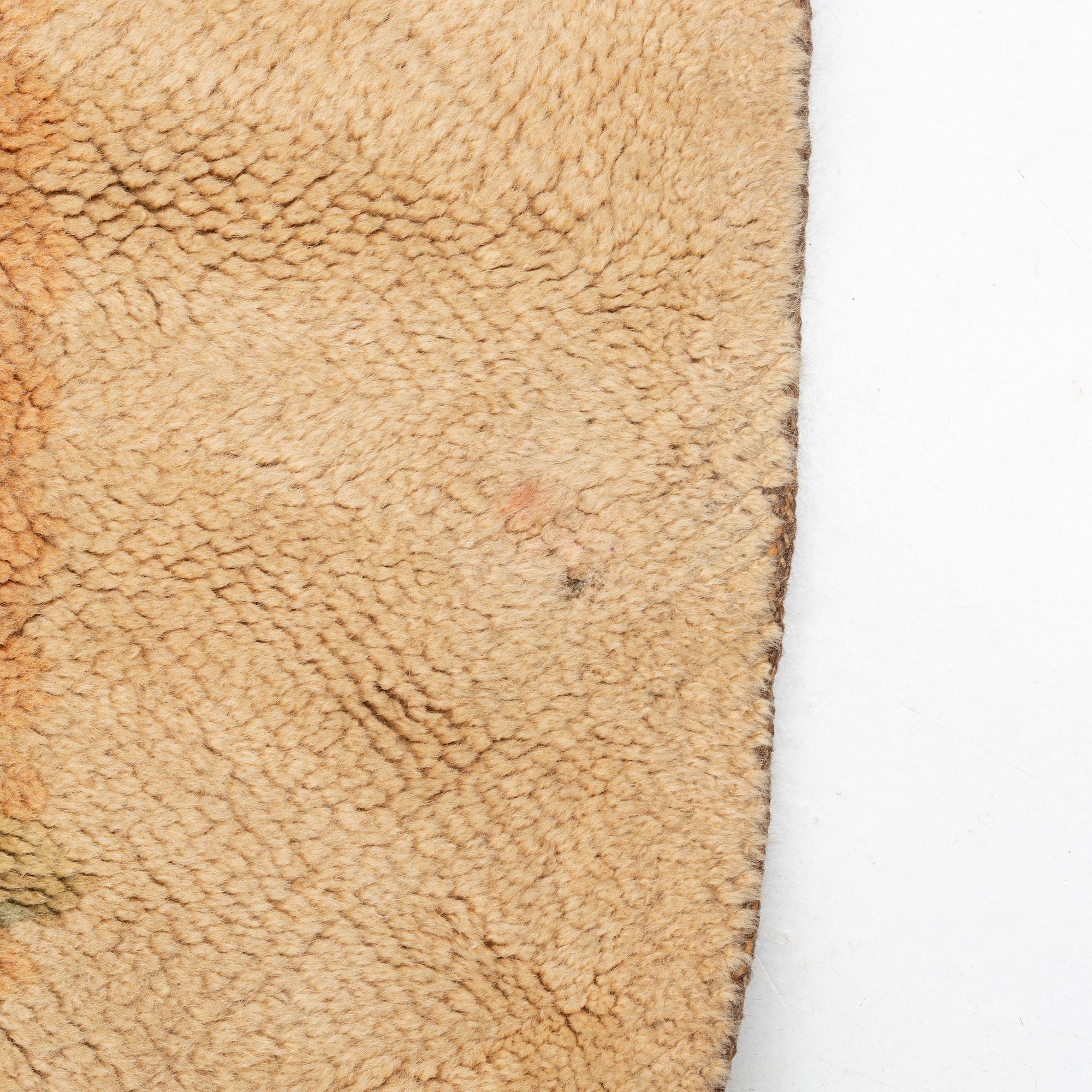 Carpet, Northern Europe around 1900, Knotted Pile, circa 440 x 430 cm.