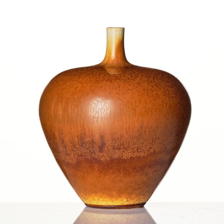 Berndt Friberg, a stoneware vase, Gustavsberg Studio 1971.