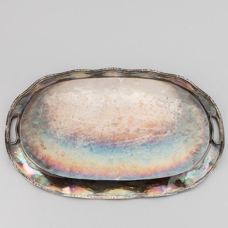 silver tray, 950 Mexico.