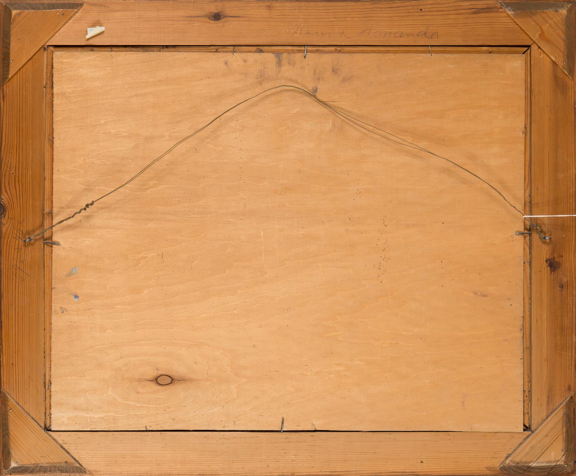 Ilmari Aalto, öljy kankaalle, signeerattu ja päivätty -19.