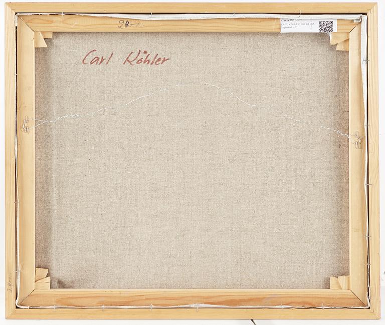 CARL KÖHLER, oil on canvas. Signed.