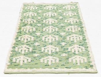 Ingrid Dessau, carpet, a knotted pile, Kristianstad County Handicrafts, approximately 178 x 82 cm.