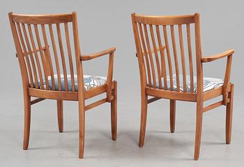 KARMSTOLAR, Lammhults möbler, 1960-tal.