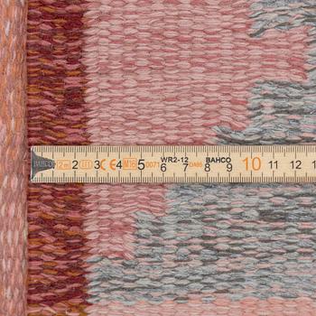 Ingegerd Silow, a 'Föllinge' flat weave carpet, signed IS, c. 229 x 167 cm.