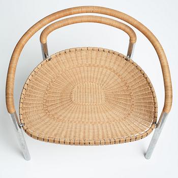 Poul Kjaerholm, a "PK 12" chair, edition E Kold Christensen, Denmark ca 1962.