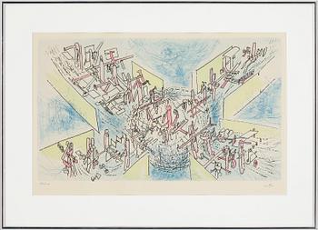 Roberto Matta · ROBERTO MATTA, etsning, signerad och numrerad 89/100.