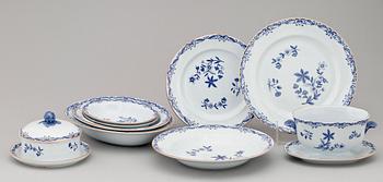 MATSERVIS, 138 delar, porslin, "Ostindia", Rörstrand, 1900-tal.