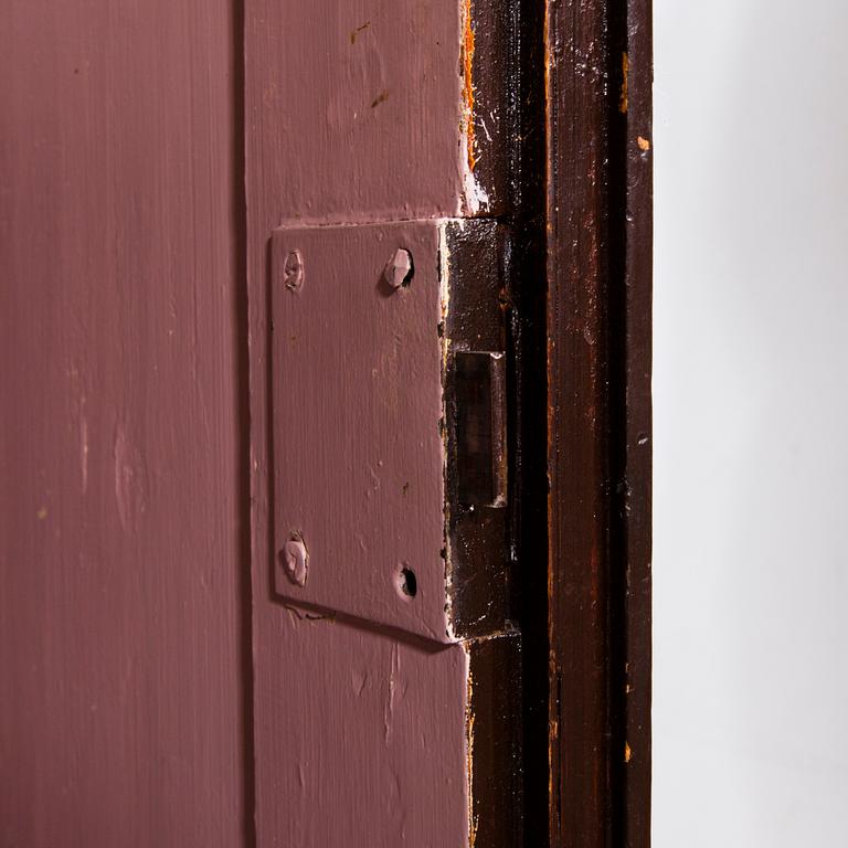 A GUSTAVIAN CUPBOARD, early 19th century.