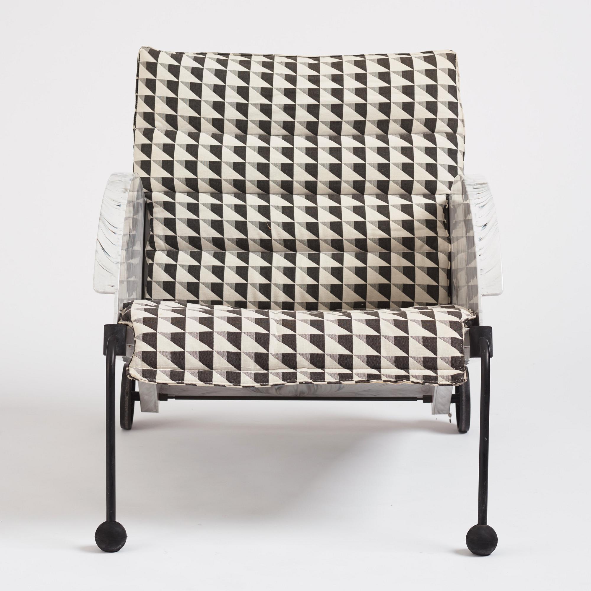 Anna Castelli Ferrieri, a lounge chair model "4841", Kartell, Italy, 1980s.