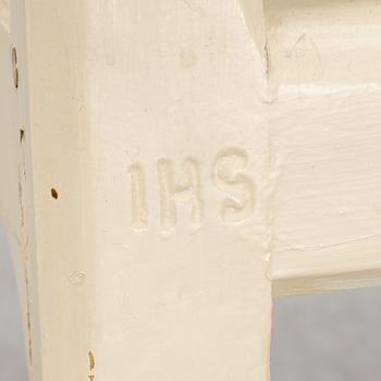 Chairs, 4 pcs, by Johan Hammarström (master in Stockholm 1794-1812), late Gustavian.