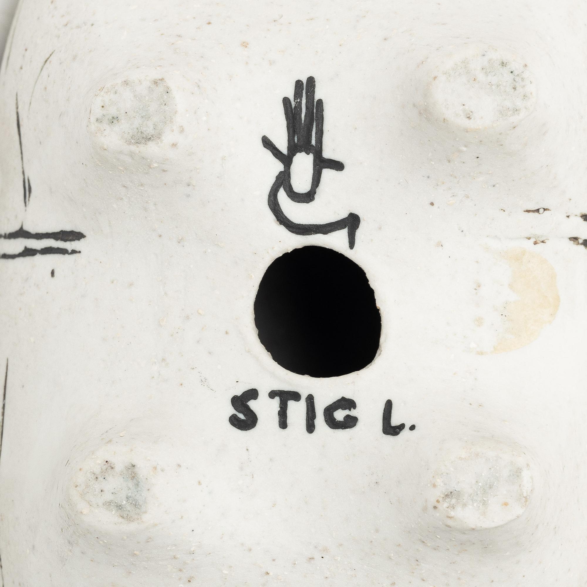 Stig Lindberg, a 'Springare' figurine, Gustavsberg Studio.