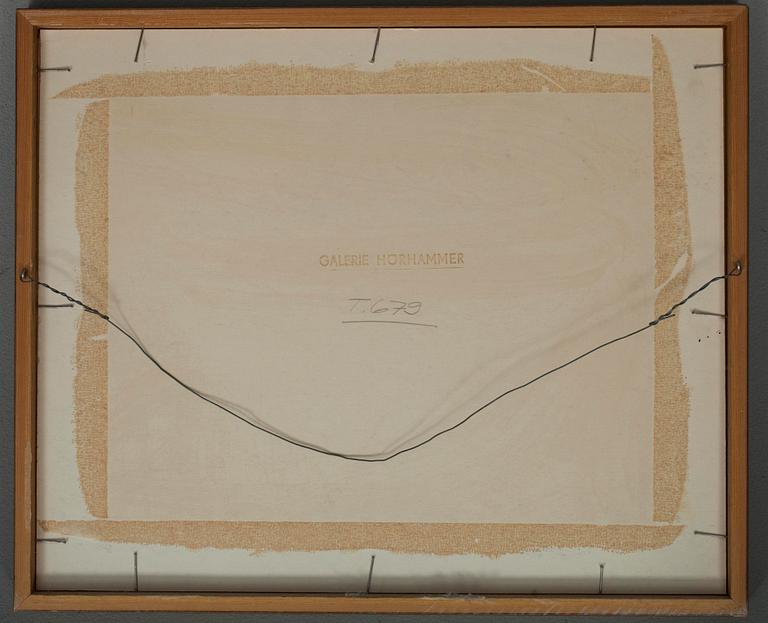HENRIK TIKKANEN (FINLAND), blandteknik, sign. och dat. 1977.
