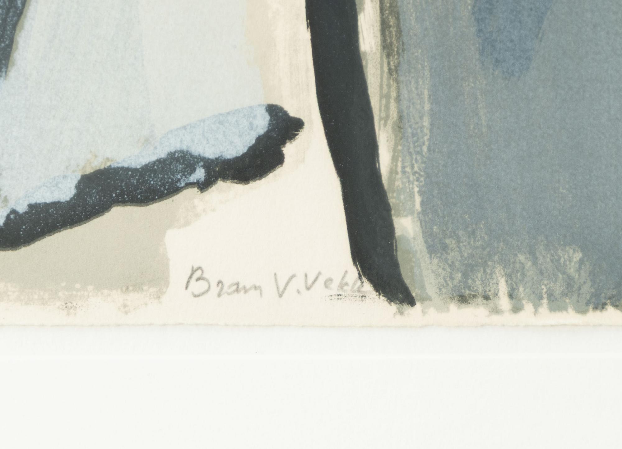 Bram van Velde, Utan titel.