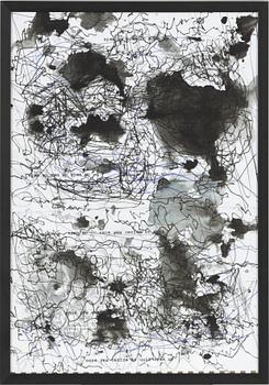 Carl Michael Lundberg,  Indian Ink and pen on paper, executed 2006.