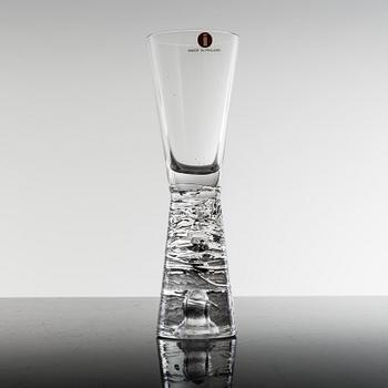10 glases, 'Arkipelago' by Timo Sarpaneva, Iittala, 1980-93.

Pressad dekor av v.
