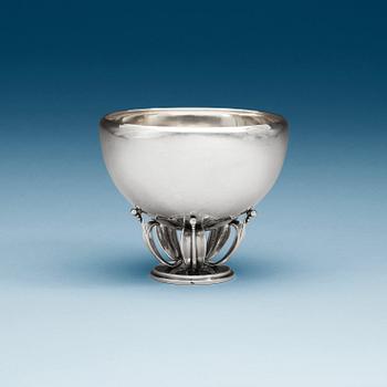 720. A Gustav Pedersen sterling bowl, Georg Jensen, Copenhagen 1933-44.