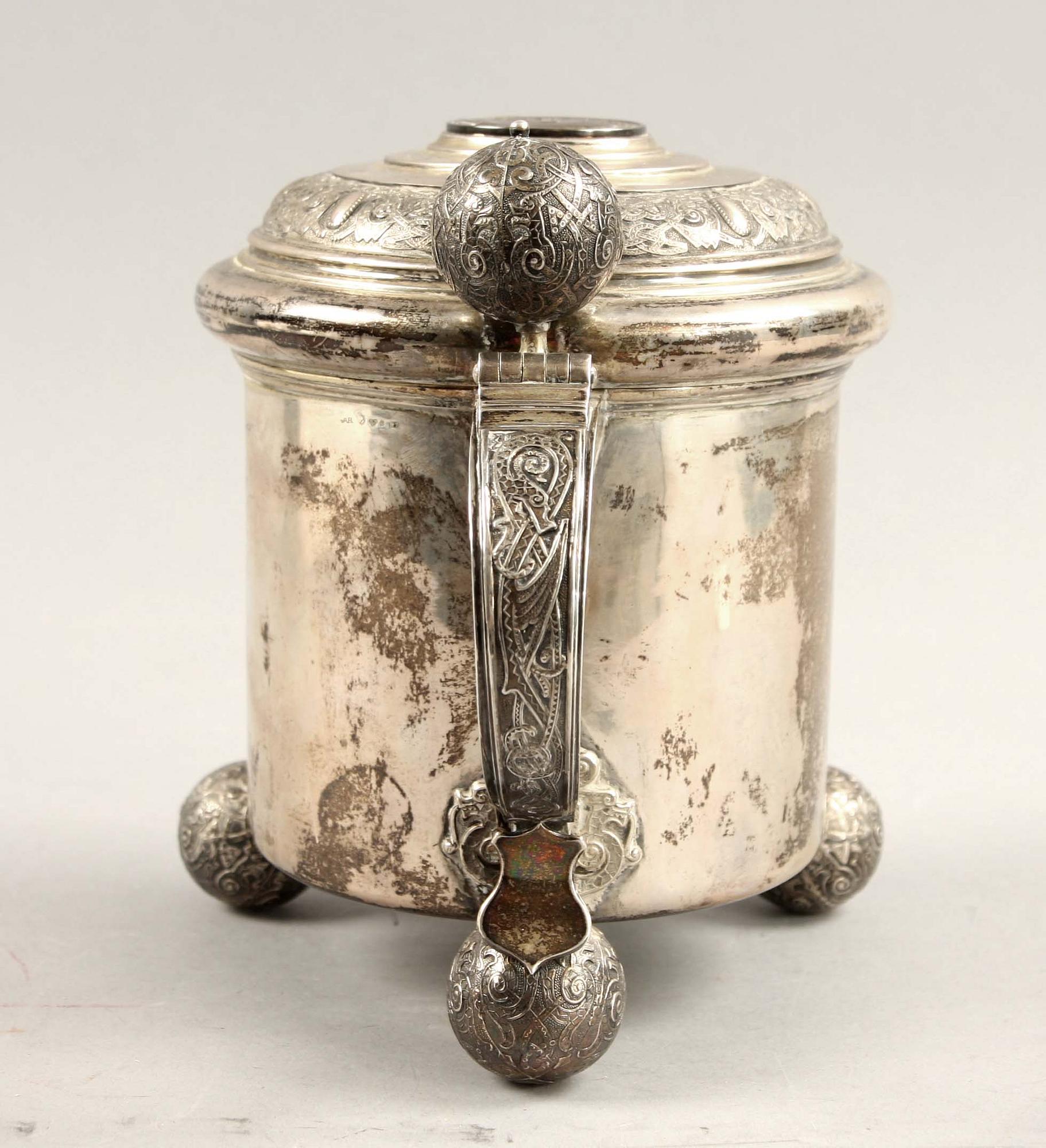 STOP, silver. Barockstil, G.A.B 1919.