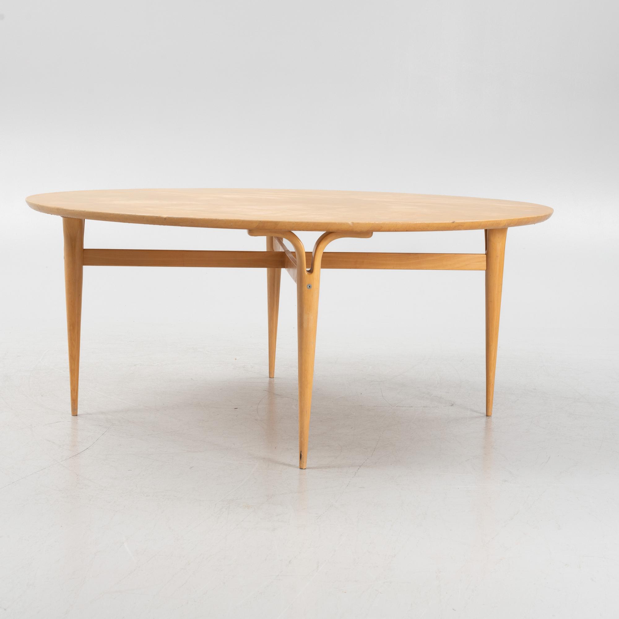 Bruno Mathsson, an 'Annika' coffee table, Firma Karl Mathsson, 1967.
