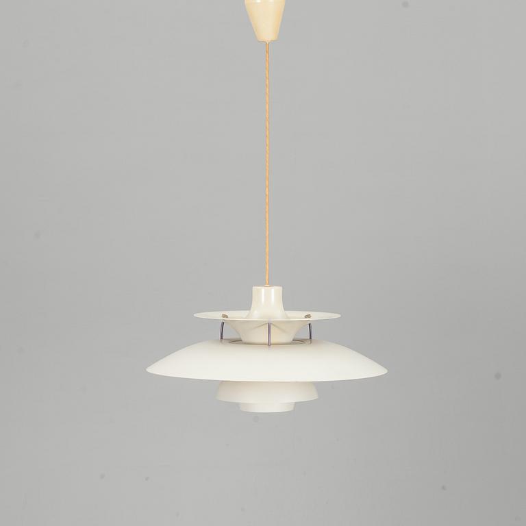 TAKLAMPA, PH 5, Poul Henningsen för Louis Poulsen, Danmark.