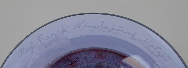 POKAL, glas, sign. Kaj Franck, Notsjö.