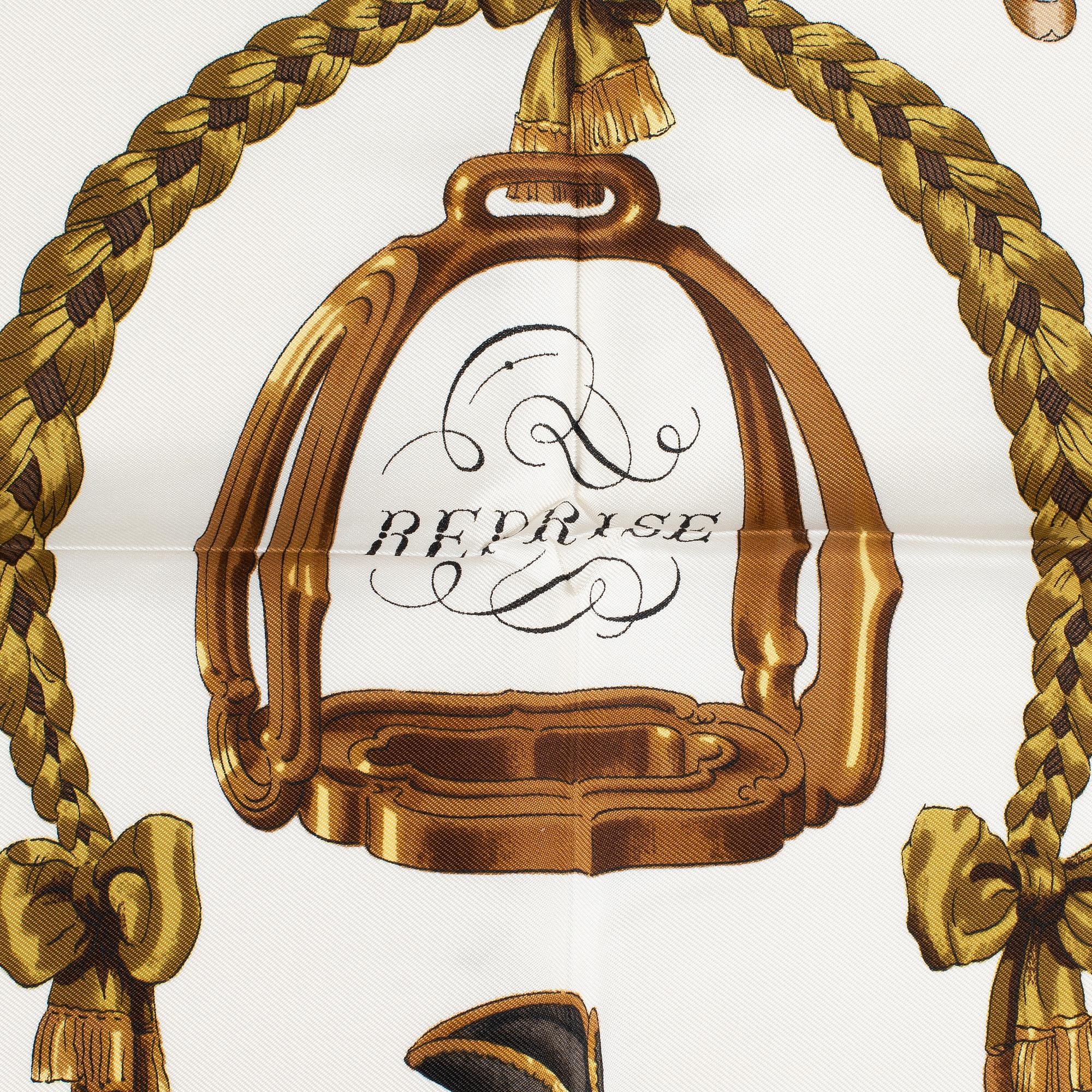 Hermès, scarf, "Reprise".