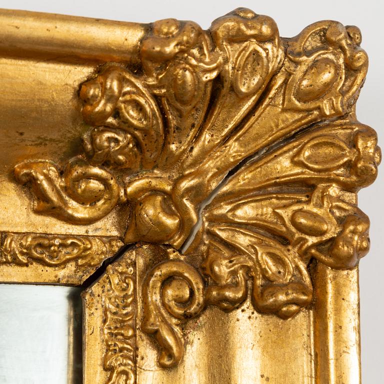 Mirror wall sconce, late Empire, mid-19th century.