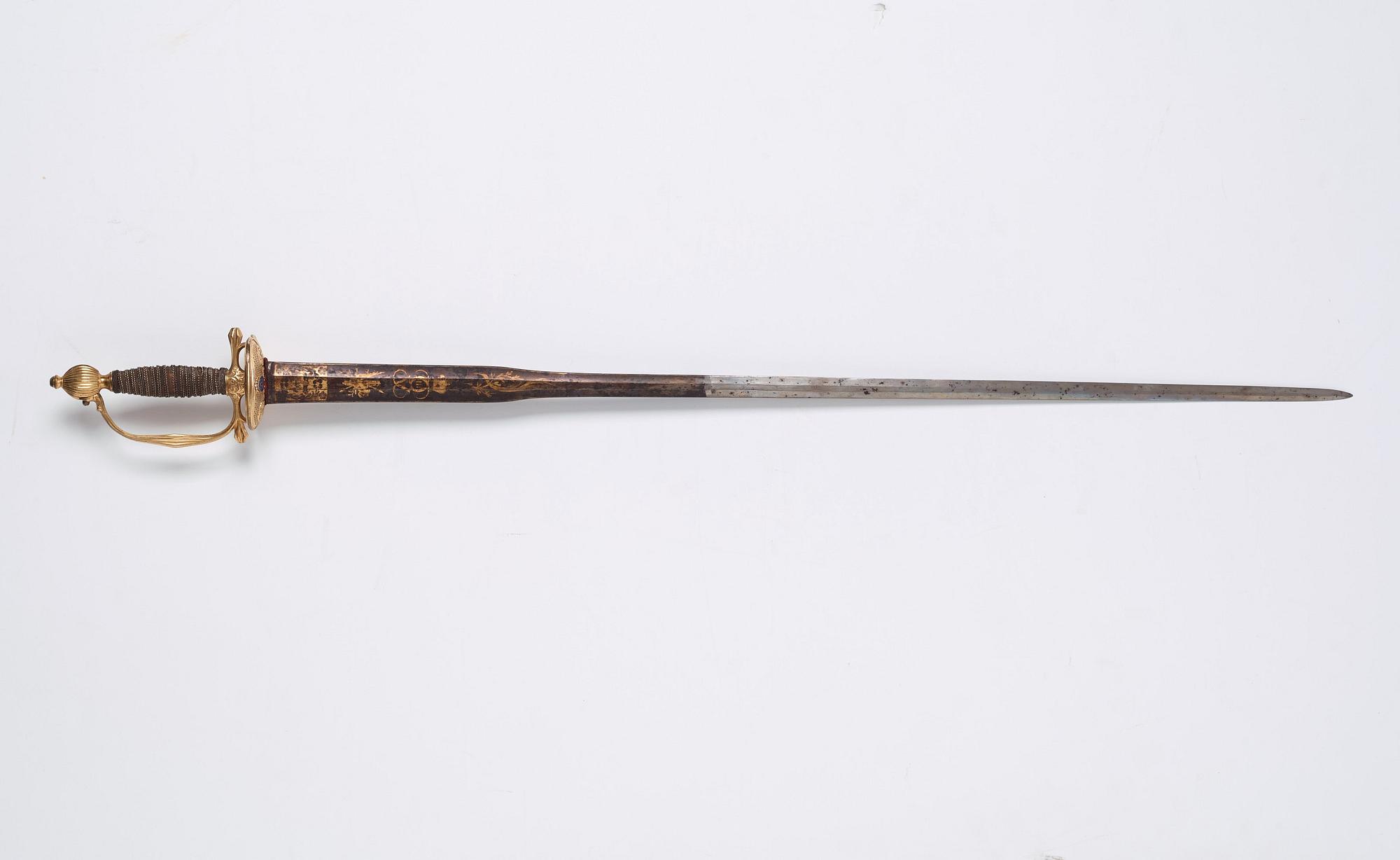Hedersvärja förärad överste AF Påhlman 1790 av Gustav III.