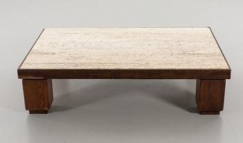 A 1970/80's sofa table.